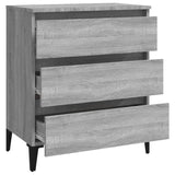 Buffet Sonoma gris 60x35x69 cm Bois d'ingénierie