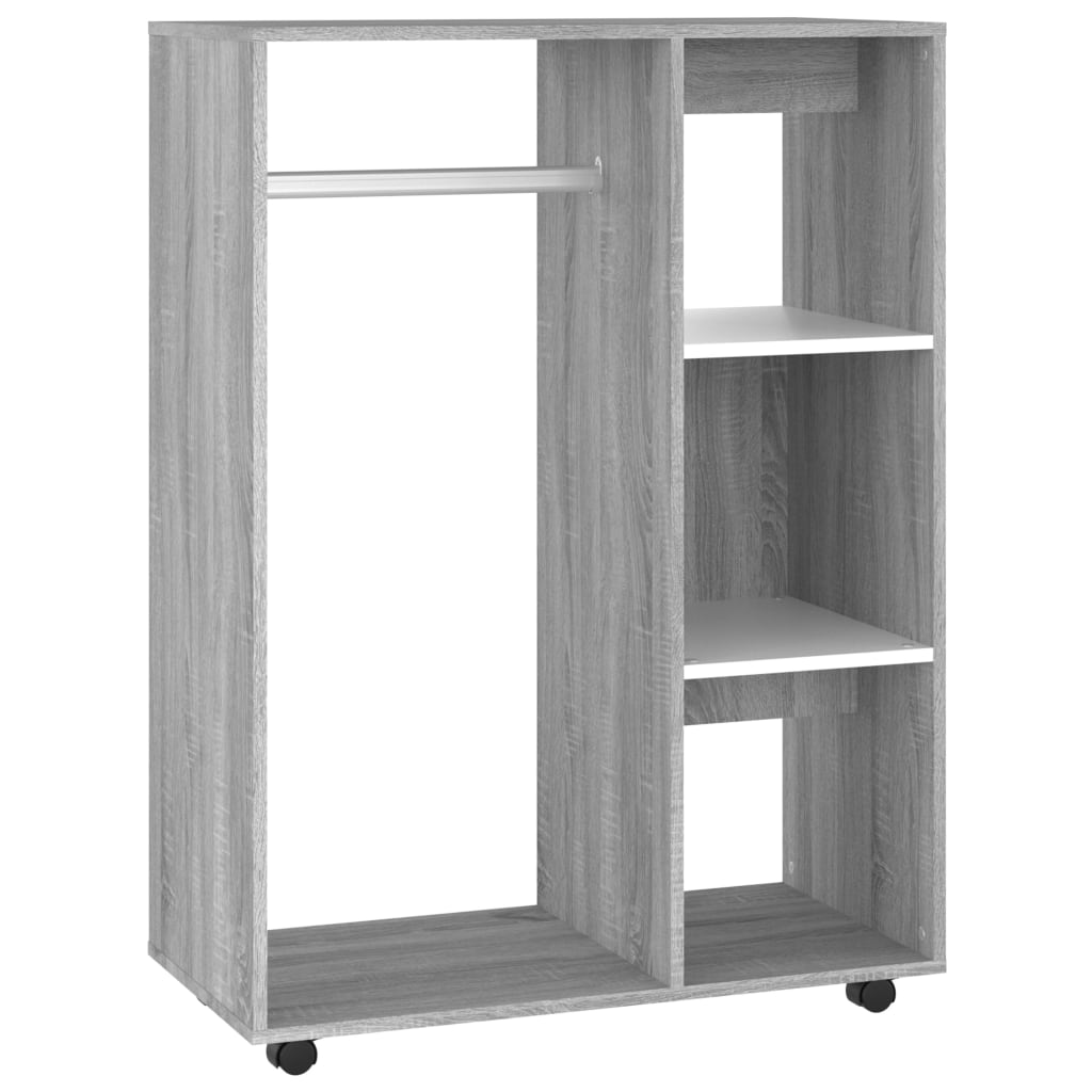 Garde-robe Sonoma gris 80x40x110 cm Bois d'ingénierie