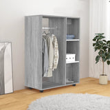 Sonoma gray wardrobe 80x40x110 cm Engineered wood