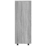 Sonoma gray wardrobe 80x40x110 cm Engineered wood