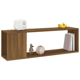 Meuble TV Chêne marron 100x24x32 cm Bois d'ingénierie