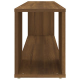 Meuble TV Chêne marron 100x24x32 cm Bois d'ingénierie