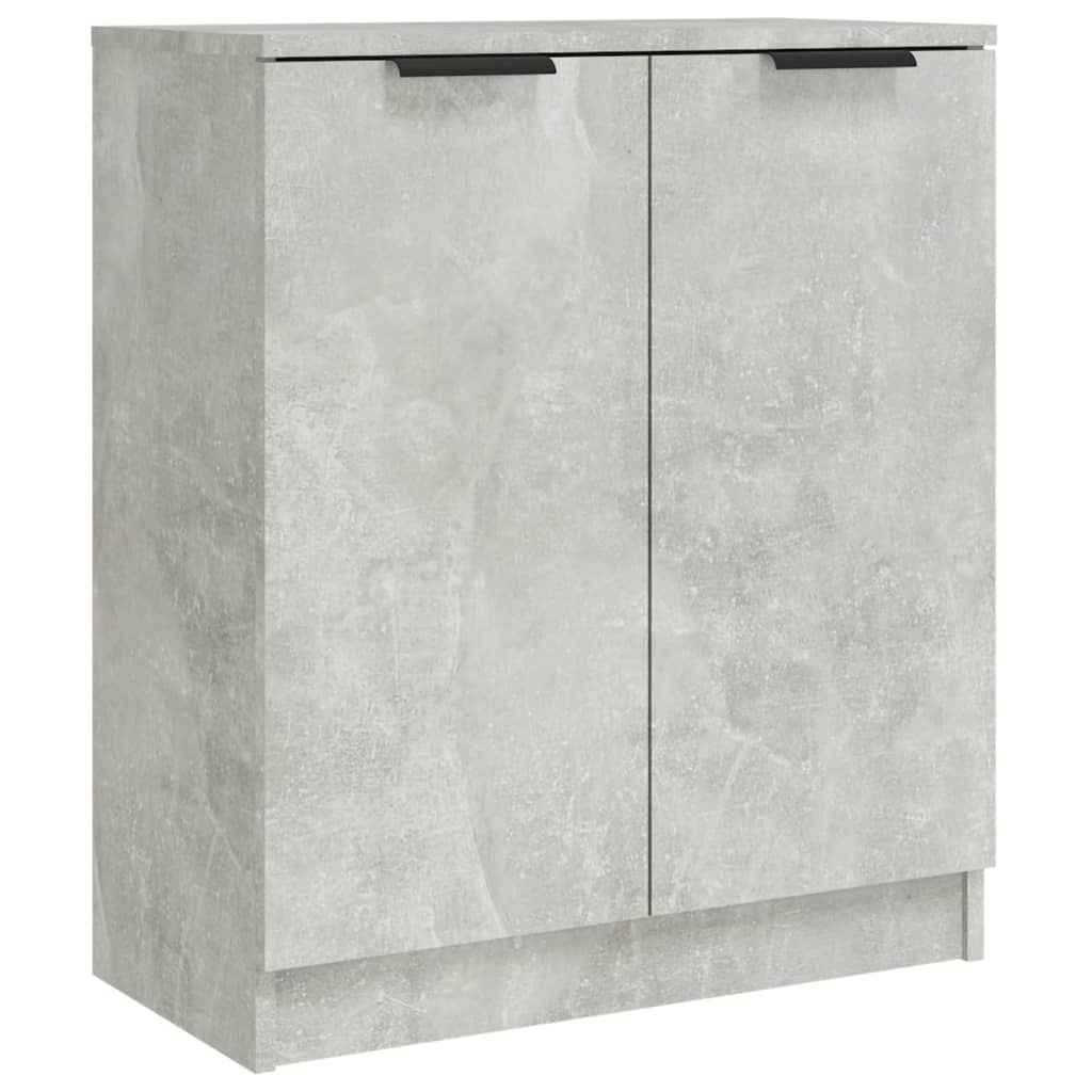 Buffet Gris béton 60x30x70 cm Bois d'ingénierie