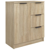 Sideboard Sonoma oak 60x30x70 cm Engineered wood