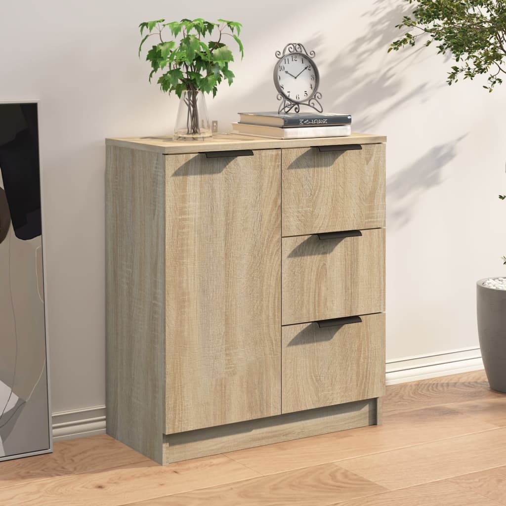 Sideboard Sonoma oak 60x30x70 cm Engineered wood