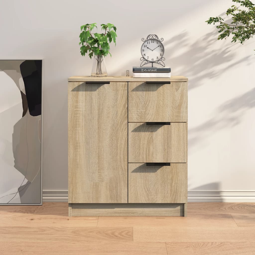 Sideboard Sonoma oak 60x30x70 cm Engineered wood