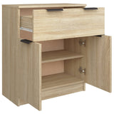 Buffet Chêne sonoma 60x30x70 cm Bois d'ingénierie