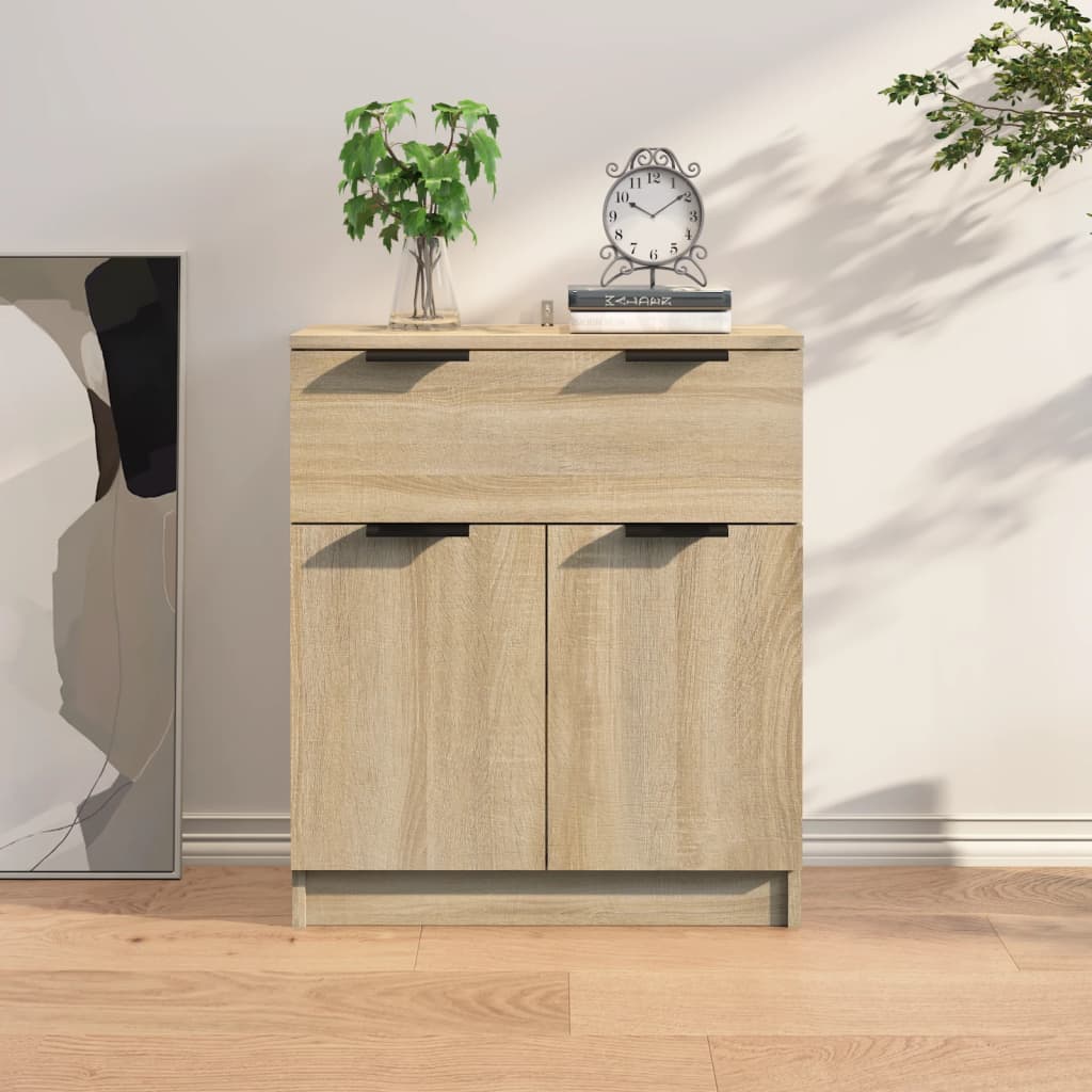 Buffet Chêne sonoma 60x30x70 cm Bois d'ingénierie