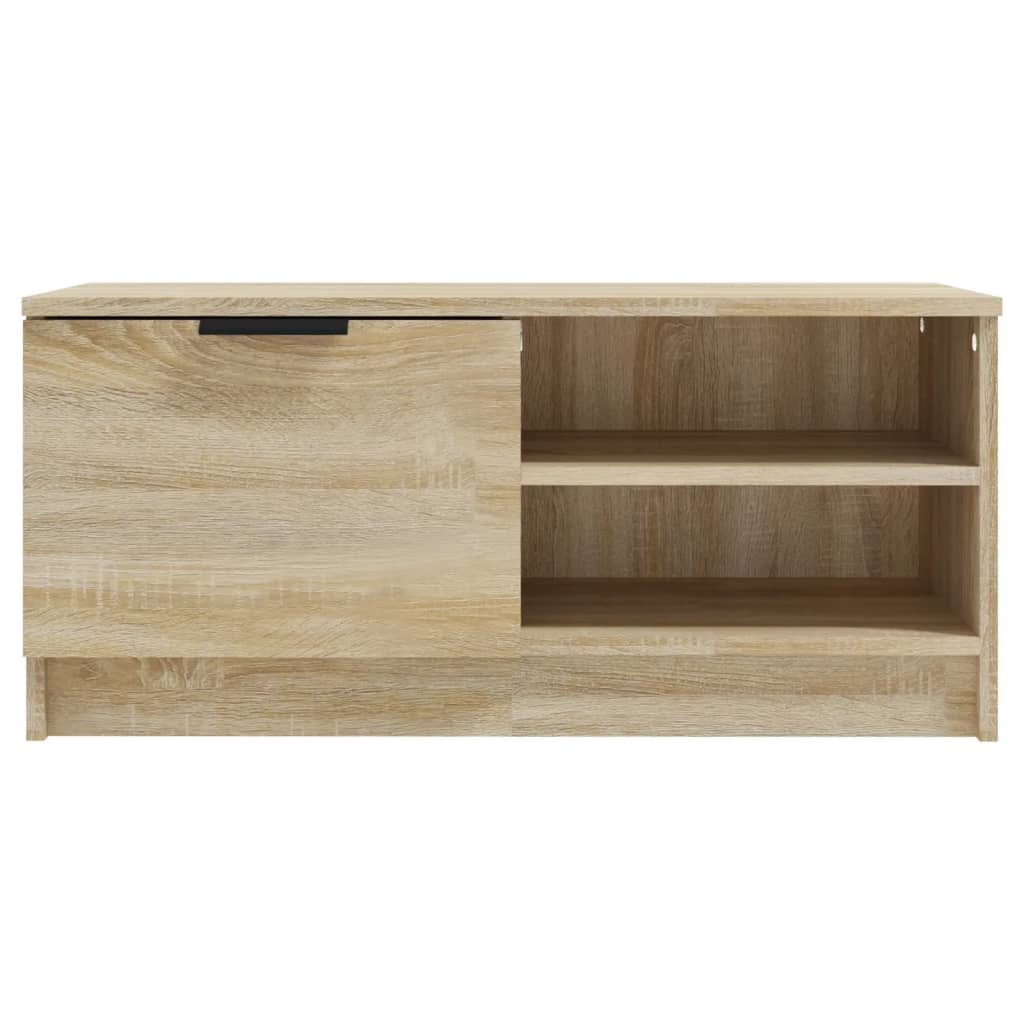 Meuble TV Chêne sonoma 80x35x36,5 cm Bois d'ingénierie