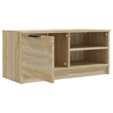 Meuble TV Chêne sonoma 80x35x36,5 cm Bois d'ingénierie