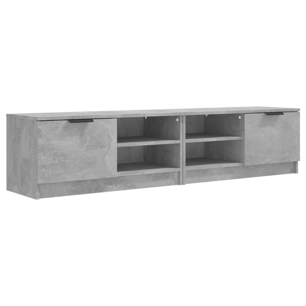 TV cabinet 2 pcs Concrete gray 80x35x36.5 cm Engineered wood