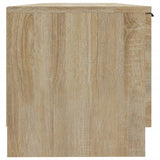 Meuble TV Chêne sonoma 102x35x36,5 cm Bois d'ingénierie