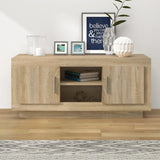 Sonoma oak TV cabinet 102x35x45 cm engineered wood