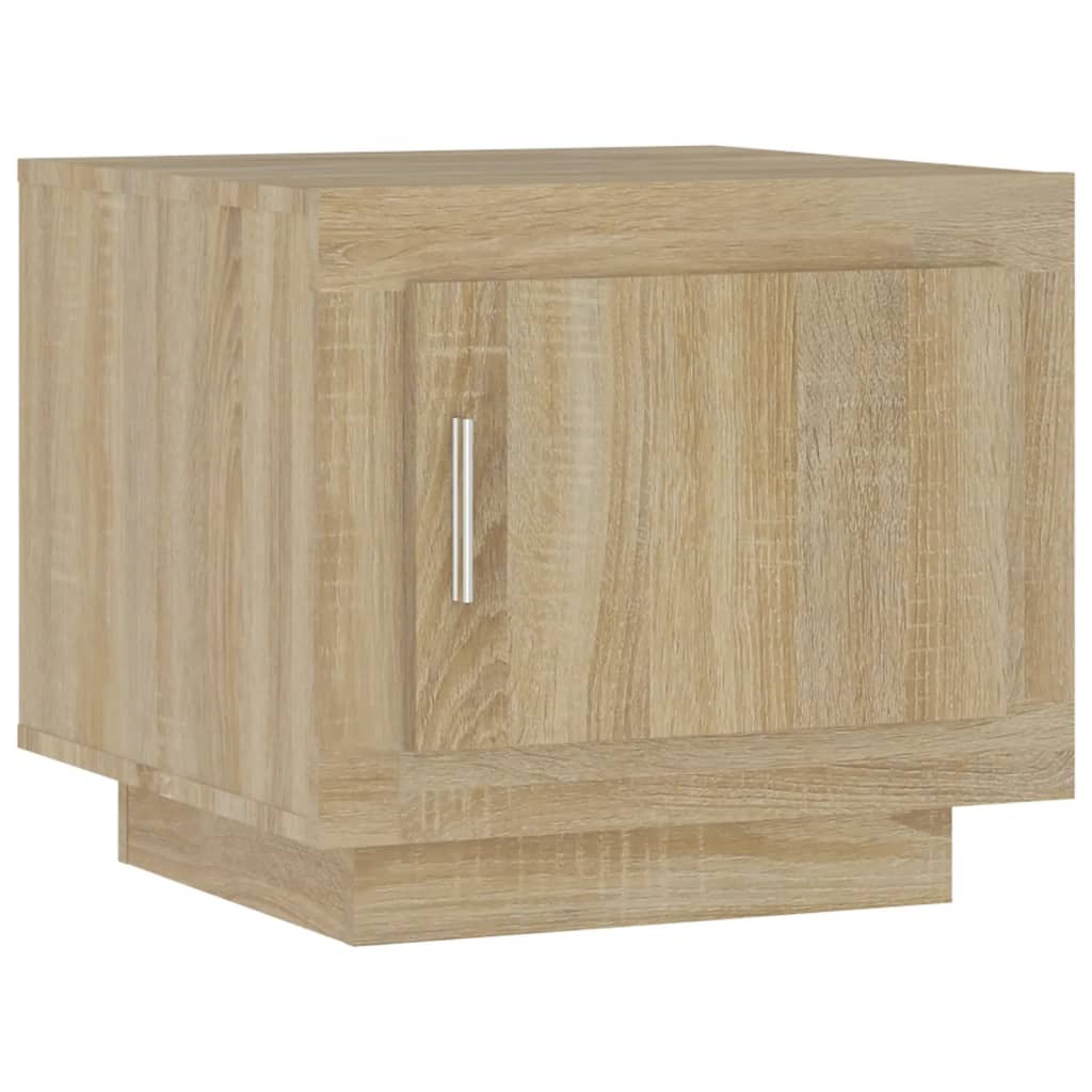 Sonoma oak coffee table 51x50x45 cm engineered wood