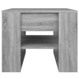 Table basse sonoma gris 55,5x55x45 cm bois d'ingénierie