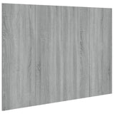 Tête de lit Sonoma gris 120x1,5x80 cm Bois d'ingénierie