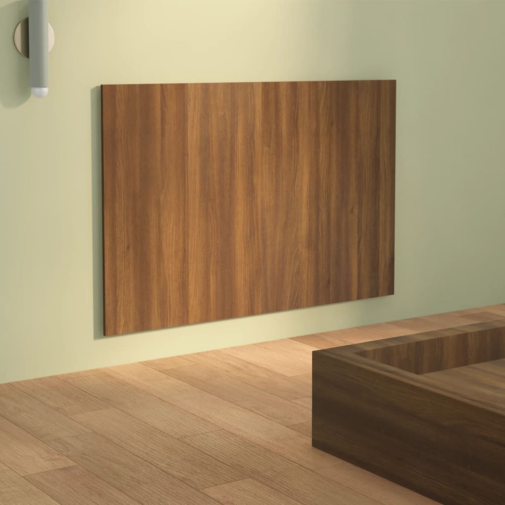 Tête de lit Chêne marron 120x1,5x80 cm Bois d'ingénierie