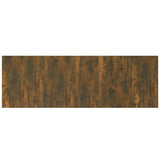 Tête de lit murale Chêne fumé 240x1,5x80 cm Bois d'ingénierie