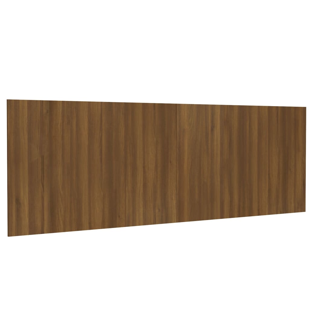 Tête de lit murale Chêne marron 240x1,5x80 cm Bois d'ingénierie