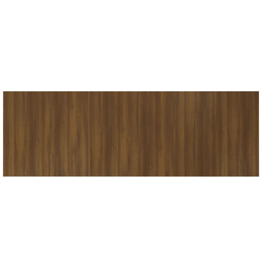 Tête de lit murale Chêne marron 240x1,5x80 cm Bois d'ingénierie