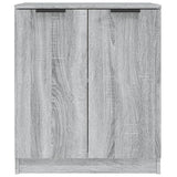 Sonoma gray sideboard 60x30x70 cm Engineered wood