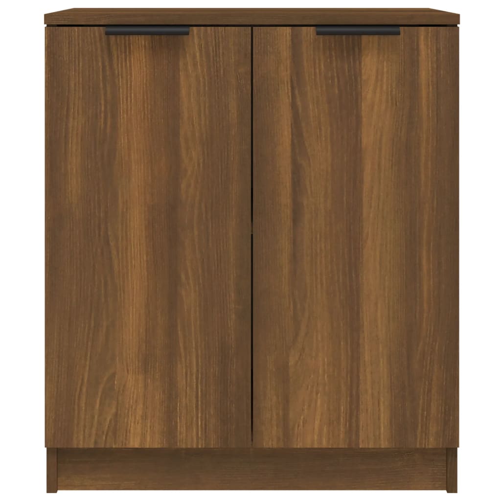 Buffet chêne marron 60x30x70 cm Bois d'ingénierie