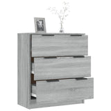 Buffet Sonoma gris 60x30x70 cm Bois d'ingénierie