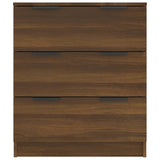 Brown oak sideboard 60x30x70 cm Engineered wood