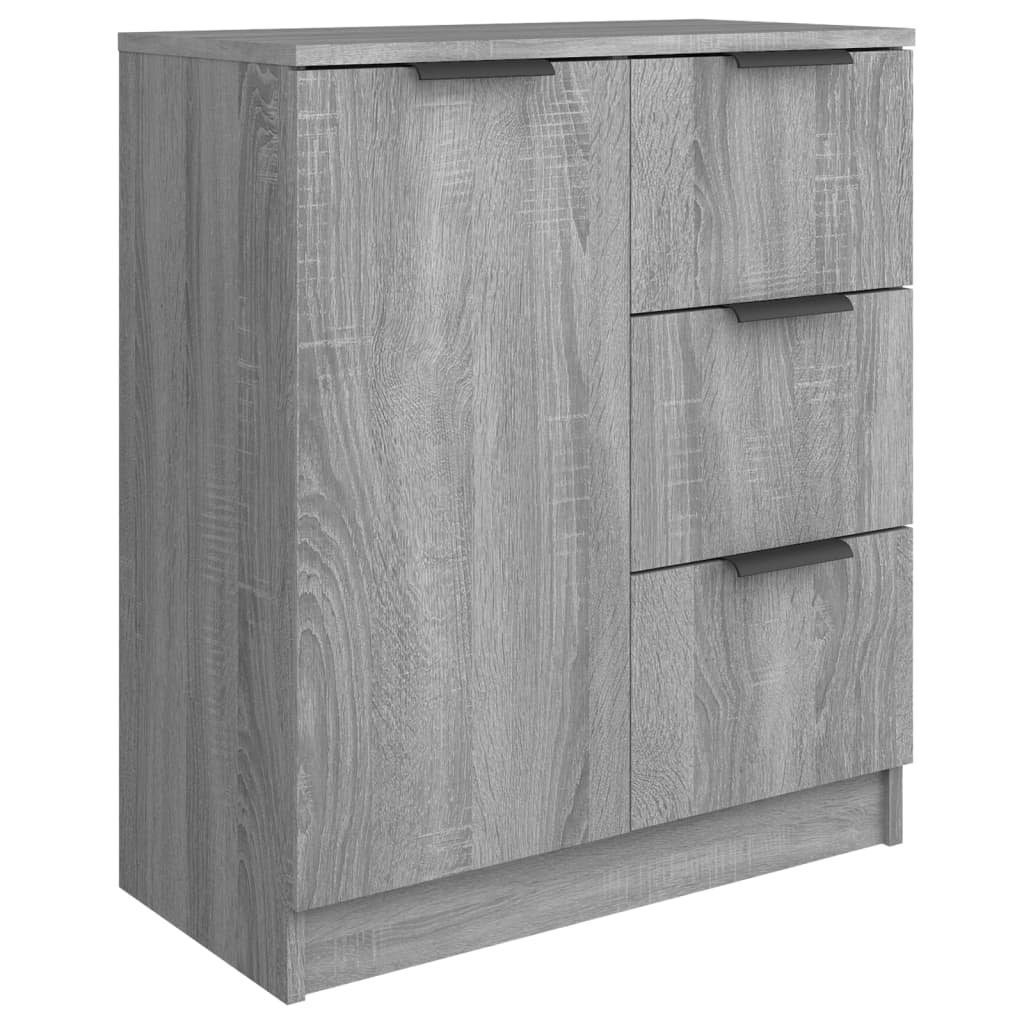 Buffet Sonoma gris 60x30x70 cm Bois d'ingénierie