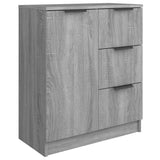 Buffet Sonoma gris 60x30x70 cm Bois d'ingénierie