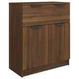 Brown oak sideboard 60x30x70 cm Engineered wood