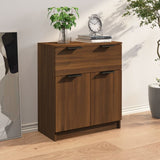 Brown oak sideboard 60x30x70 cm Engineered wood