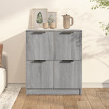 Sonoma graues Sideboard 60x30x70 cm Holzwerkstoff