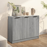 Buffet Sonoma gris 90,5x30x70 cm Bois d'ingénierie