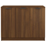 Sideboard Brown Oak 90.5x30x70 cm Engineered wood