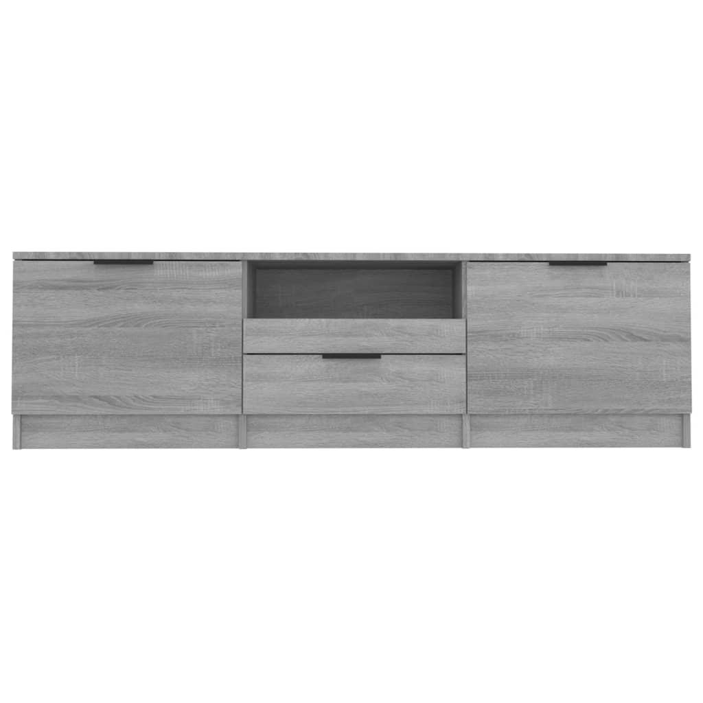 Meuble TV Sonoma gris 140x35x40 cm Bois d'ingénierie