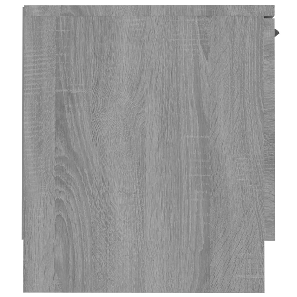 Meuble TV Sonoma gris 140x35x40 cm Bois d'ingénierie