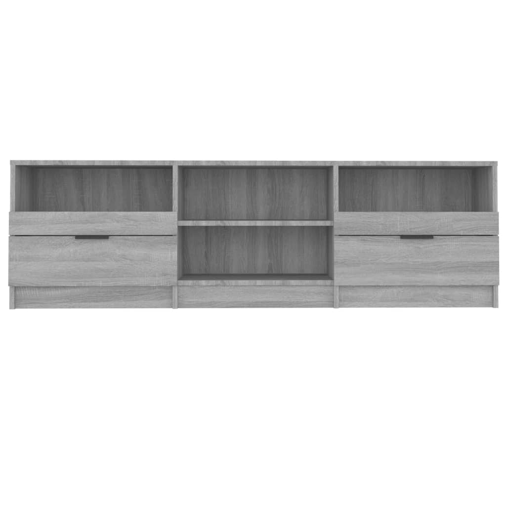 Meuble TV Sonoma gris 150x33,5x45 cm Bois d'ingénierie