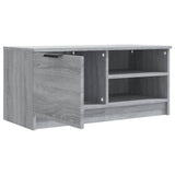 Meuble TV Sonoma gris 80x35x36,5 cm Bois d'ingénierie