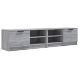 Meubles TV 2 pcs Sonoma gris 80x35x36,5 cm Bois d'ingénierie