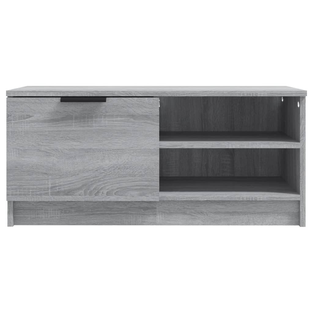 Meubles TV 2 pcs Sonoma gris 80x35x36,5 cm Bois d'ingénierie