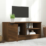 Meuble TV Chêne marron 80x35x36,5 cm Bois d'ingénierie