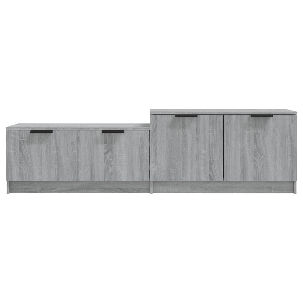 Meuble TV Sonoma gris 158,5x36x45 cm Bois d'ingénierie