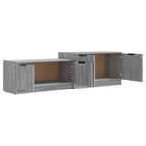 Meuble TV Sonoma gris 158,5x36x45 cm Bois d'ingénierie