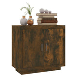 Sideboard Smoked Oak 80x40x75 cm Engineered wood