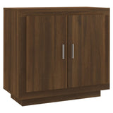 Sideboard Brown Oak 80x40x75 cm Engineered wood