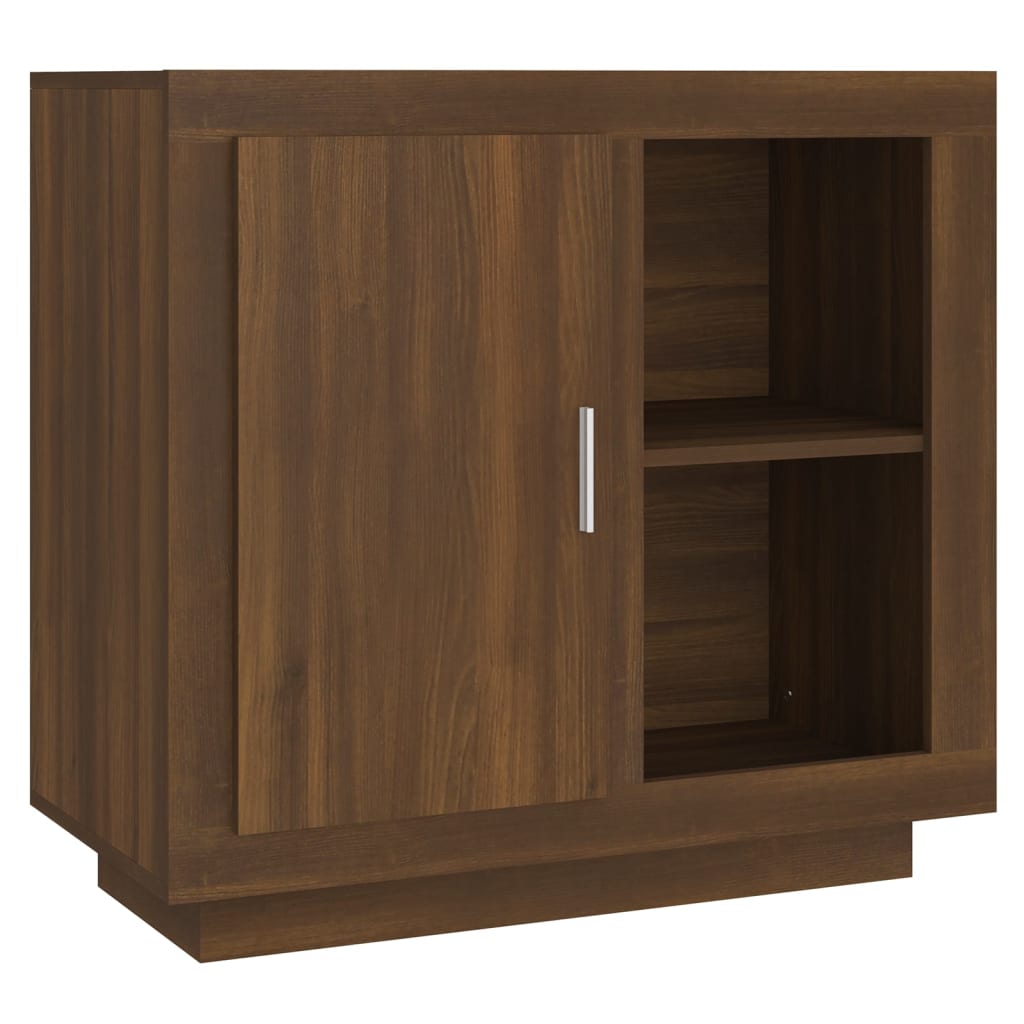 Brown oak sideboard 80x40x75 cm