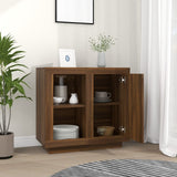 Brown oak sideboard 80x40x75 cm