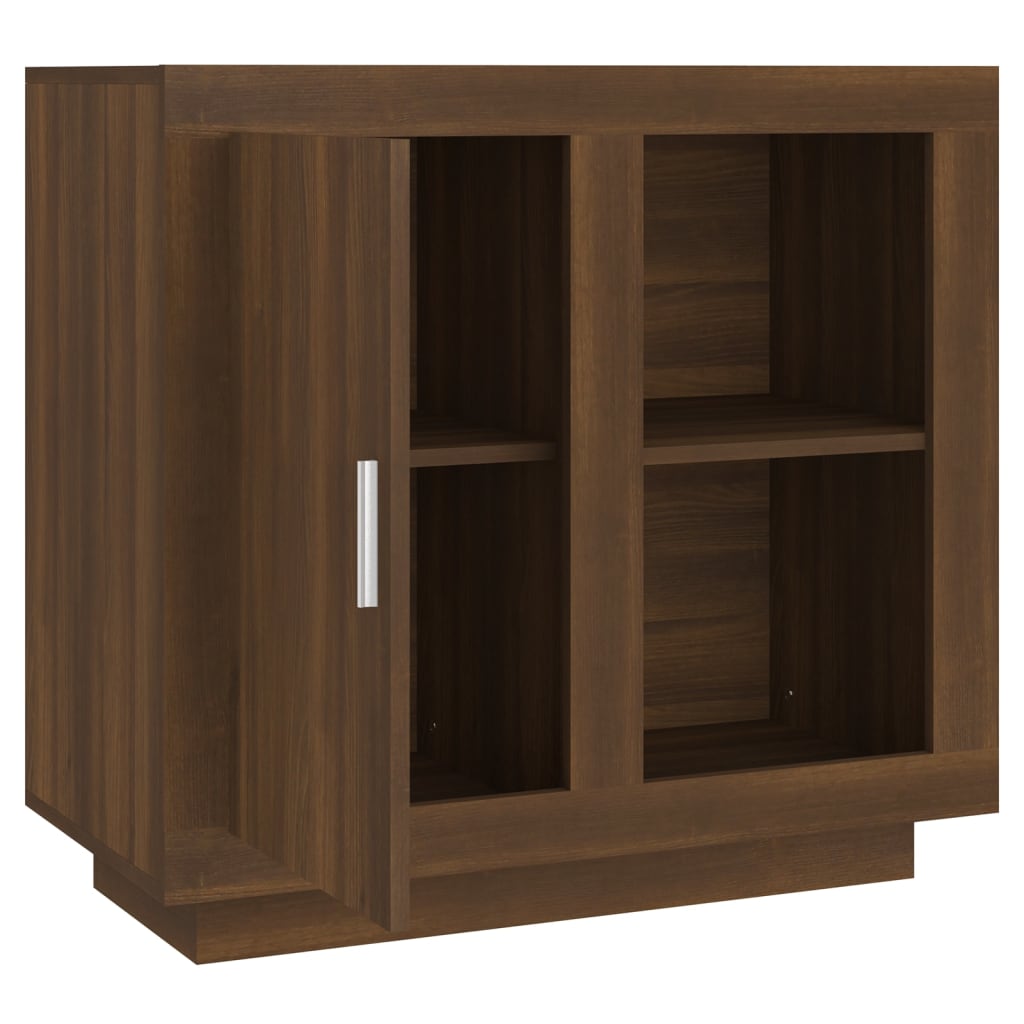 Brown oak sideboard 80x40x75 cm