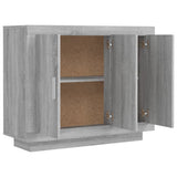 Buffet Sonoma gris 92x35x75 cm Bois d'ingénierie